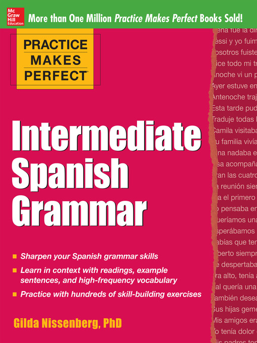 Title details for Intermediate Spanish Grammar by Gilda Nissenberg - Available